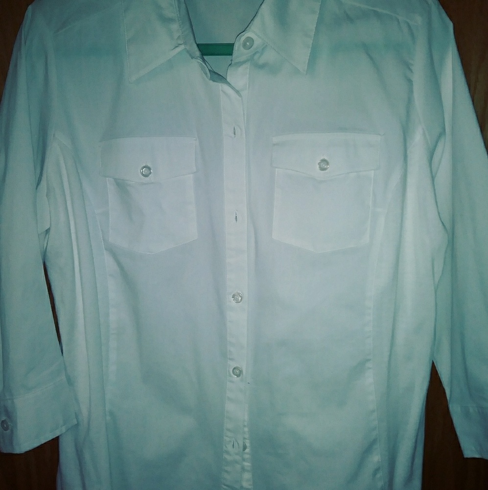 Classic white blouse